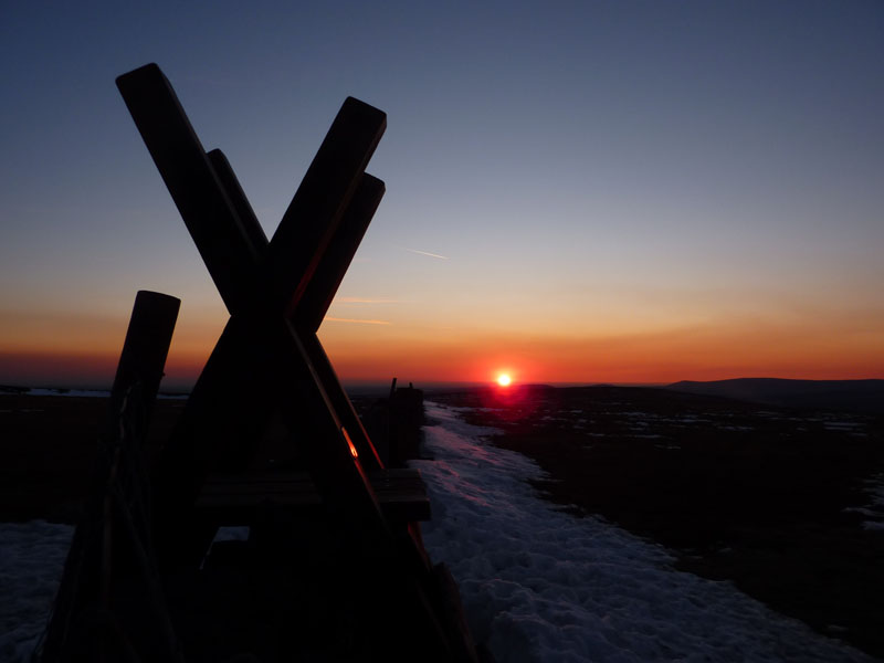 Pendle Sunset